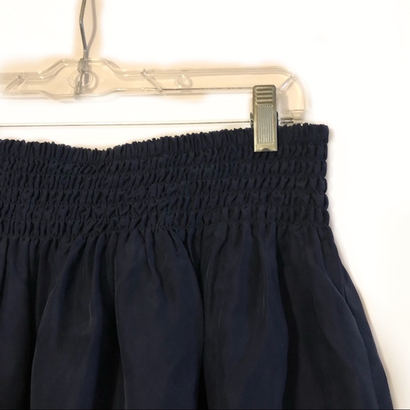 Talbots 100% Silk High Waist Skirt Pockets Modest - Picture 4 of 8